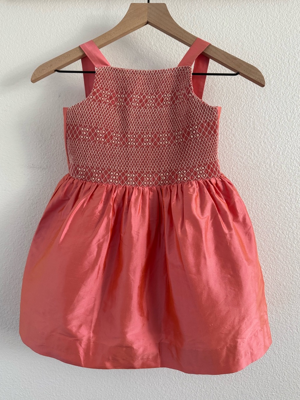 NWT Brooks Brothers Silk Smocked Dress Size 4 Occasion